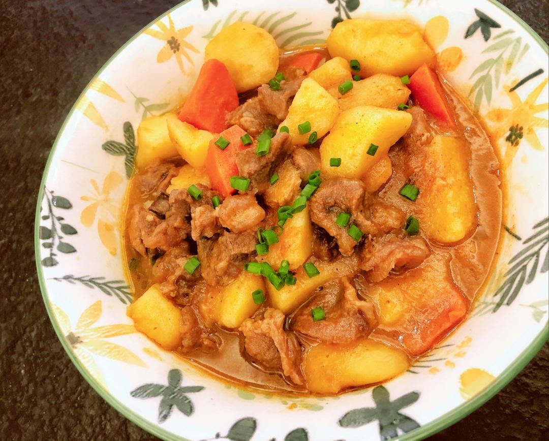 土豆炖牛肉