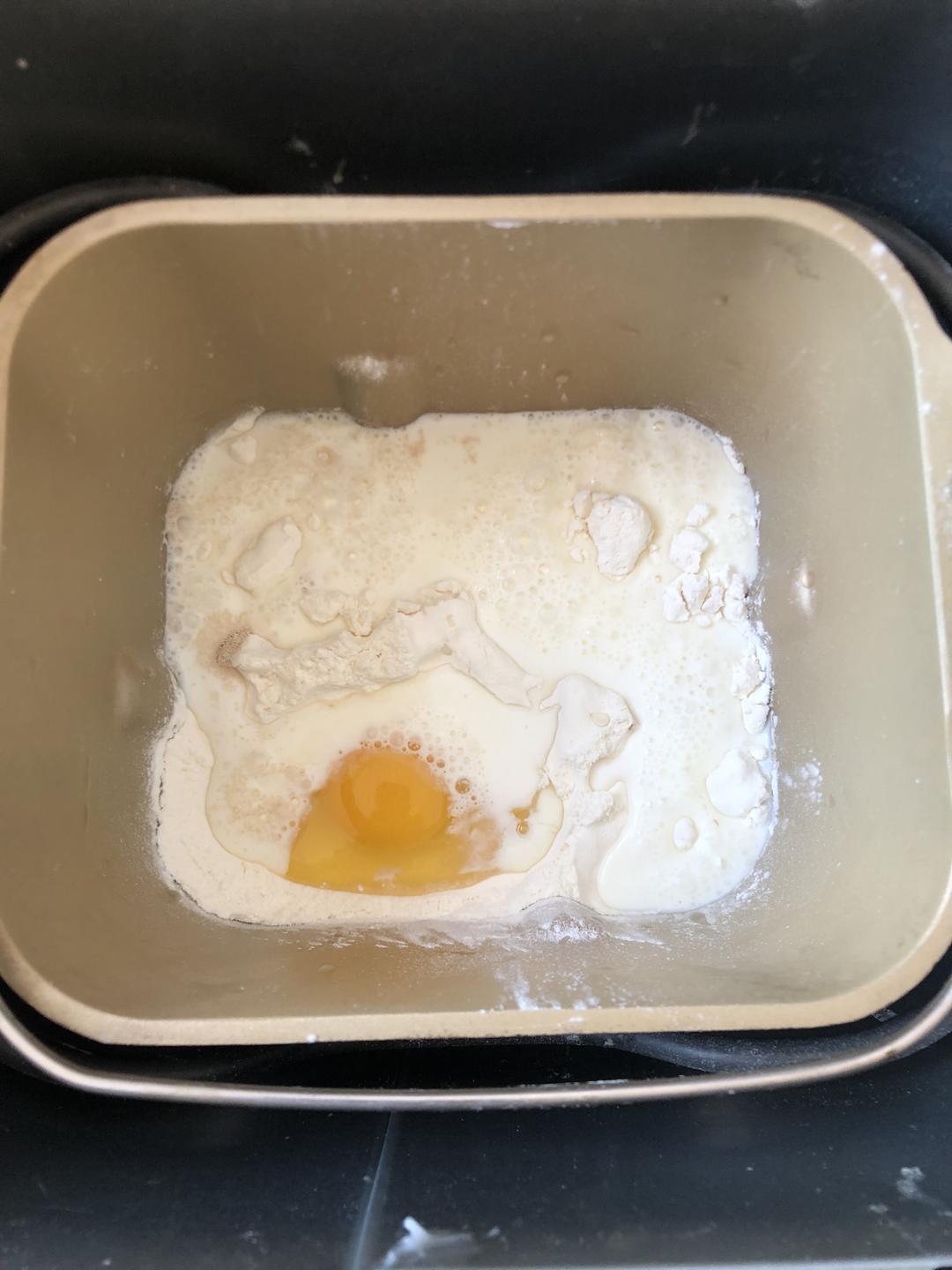 纯奶手撕吐司的做法 步骤1