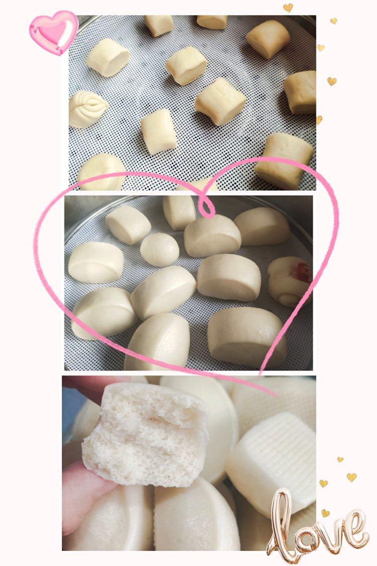 超萌牛奶刀切小馒头【一口一个】