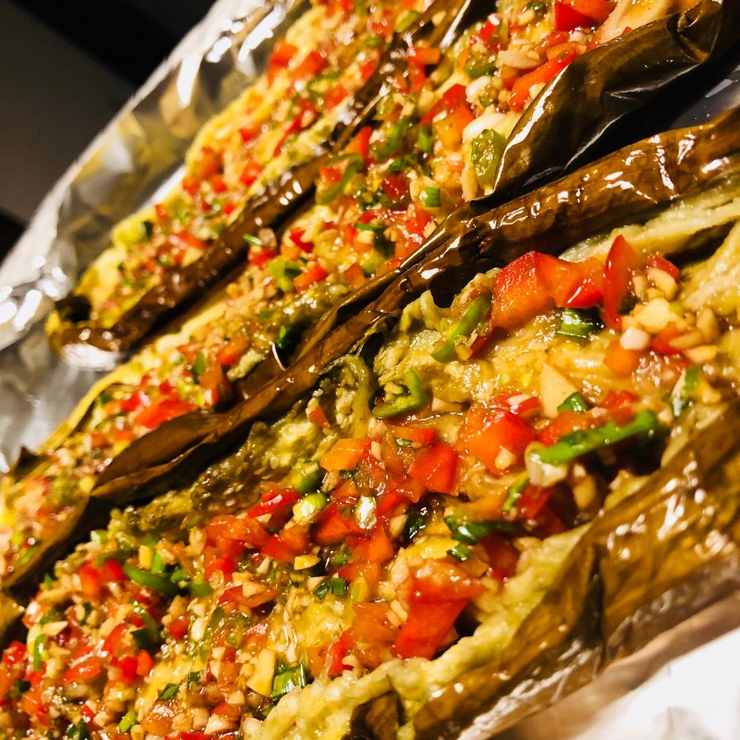 CC招牌菜销魂烤茄子，百吃不厌！