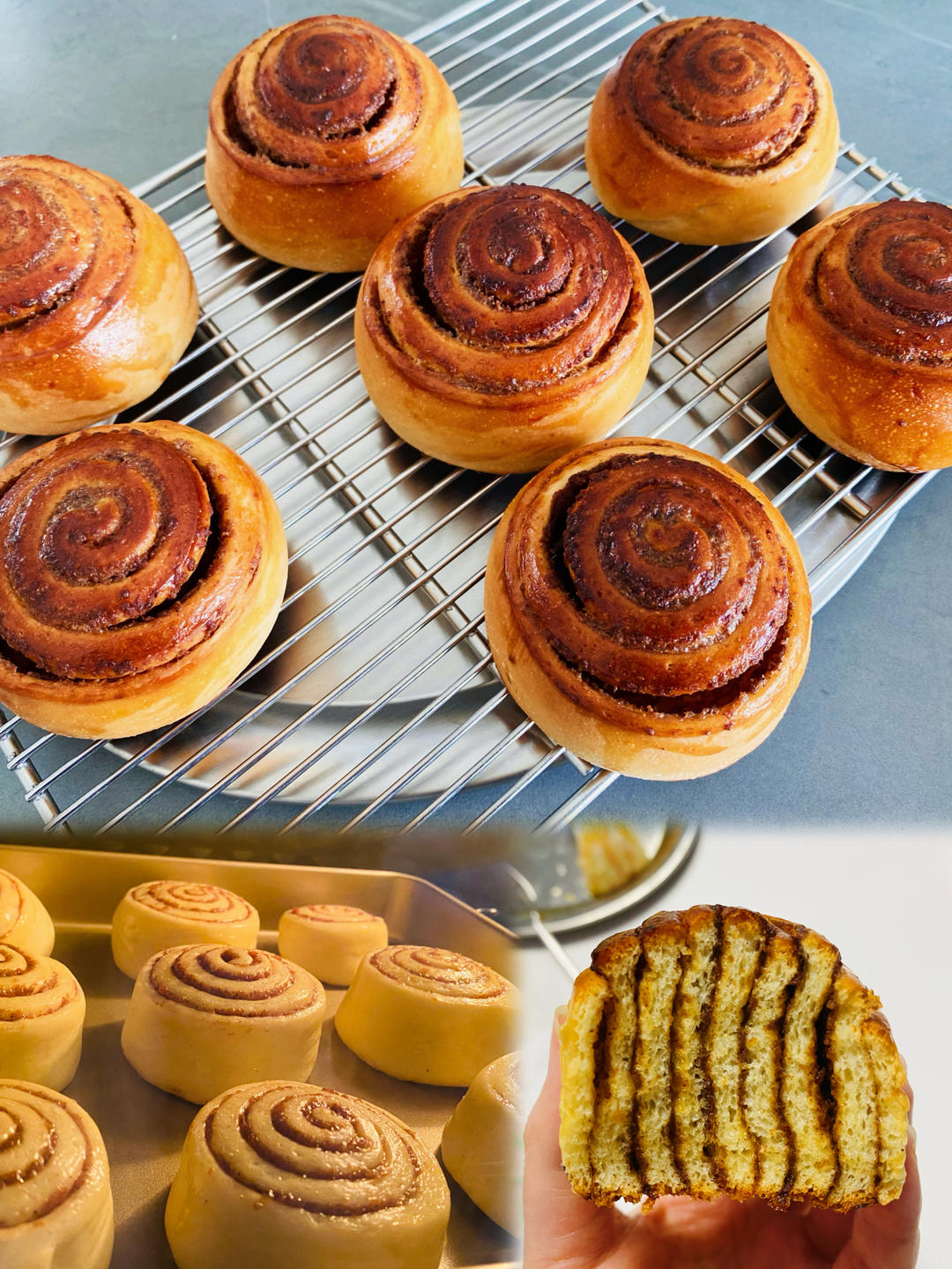 隔夜冷藏发酵鲁邦种肉桂面包瑞士肉桂卷