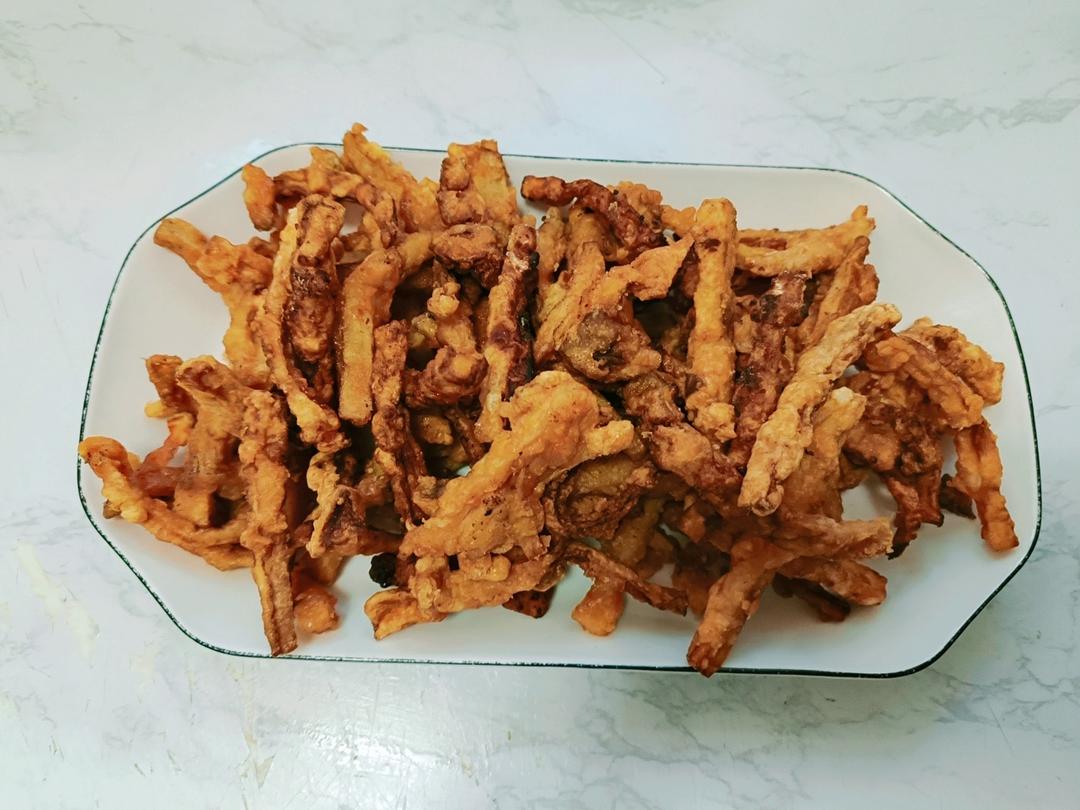 杏鲍菇千万别试着这么做❗️我怕你会和家人抢着吃