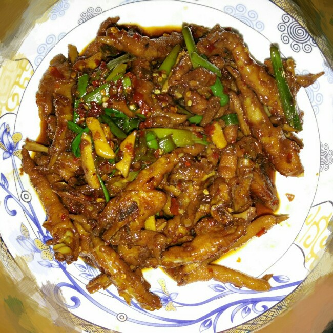 秘制红烧鸡爪