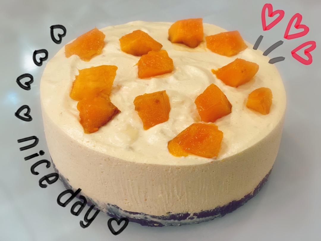 【视频】芒果慕斯（6寸） | 含镜面果胶配方