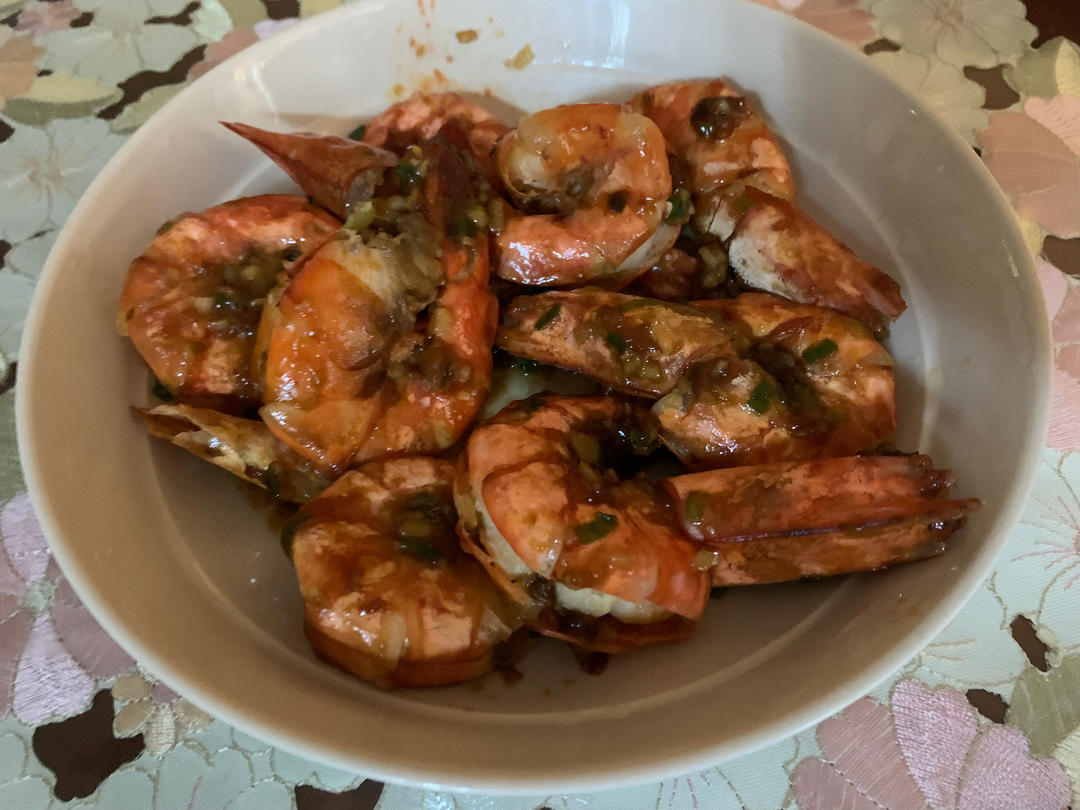 零失败的烧黑虎虾