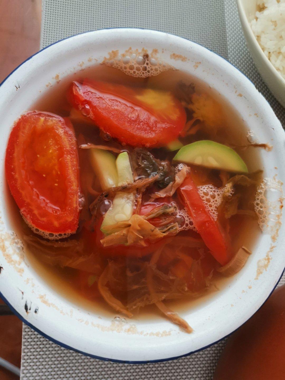 家乡菜：干菜汤
