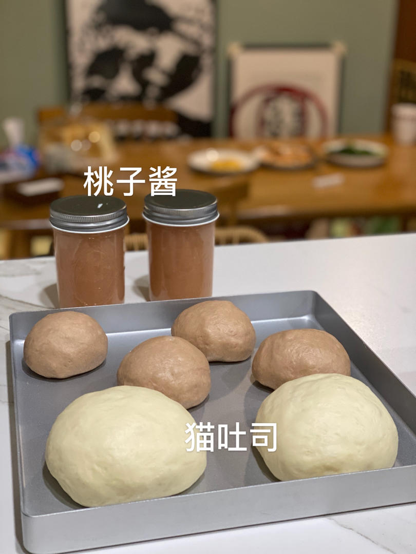 软噗噗萌哒哒的猫咪吐司