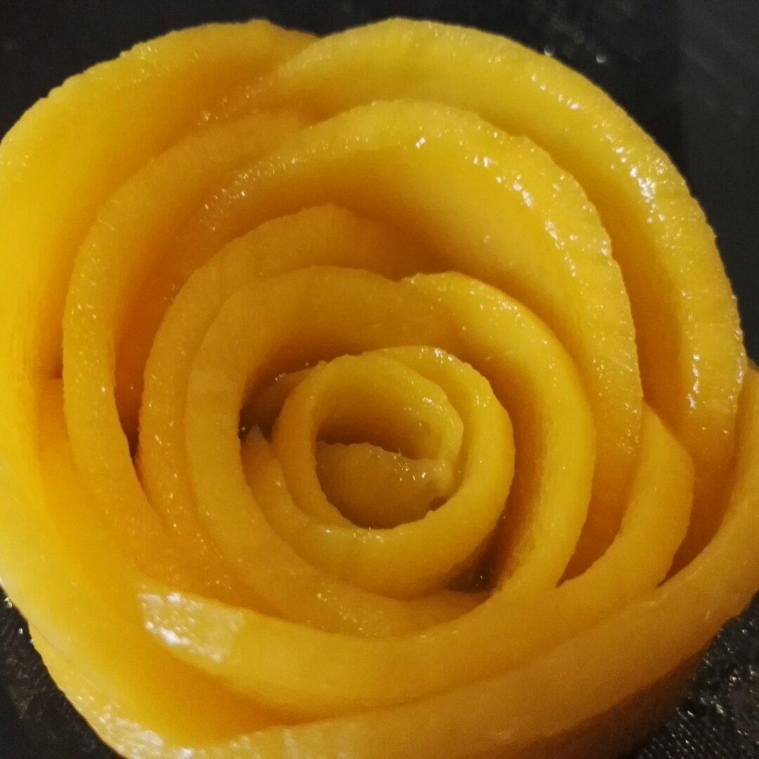 芜湖滴好切佬做的芒果玫瑰花