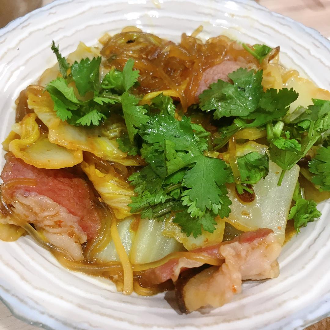 猪肉白菜炖粉条