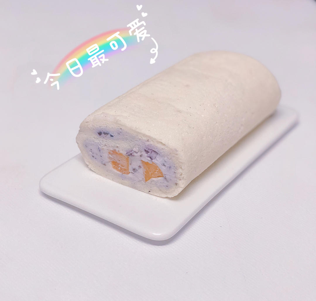 梦幻天使蛋糕卷（消耗蛋清）| 送给塑料姐妹花的下午茶拍照神器