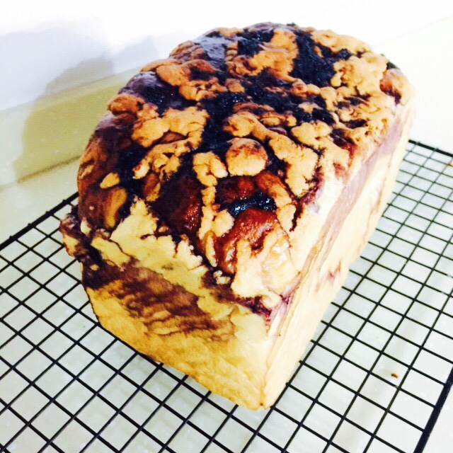 蓝莓吐司 -- 松下PT1000面包机版