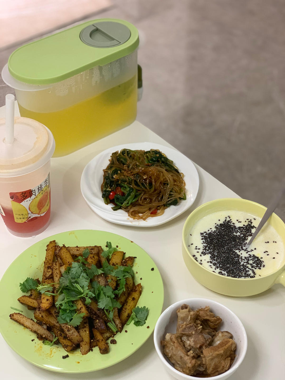万能凉拌菜料汁（凉拌菠菜粉丝）
