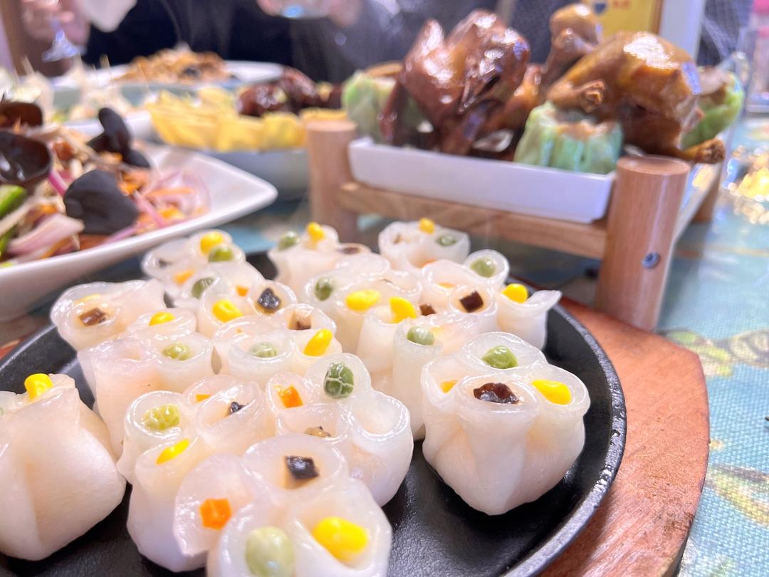 水晶虾饺