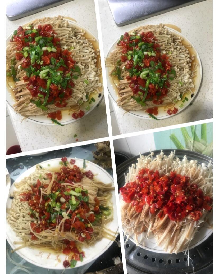 剁椒金针菇