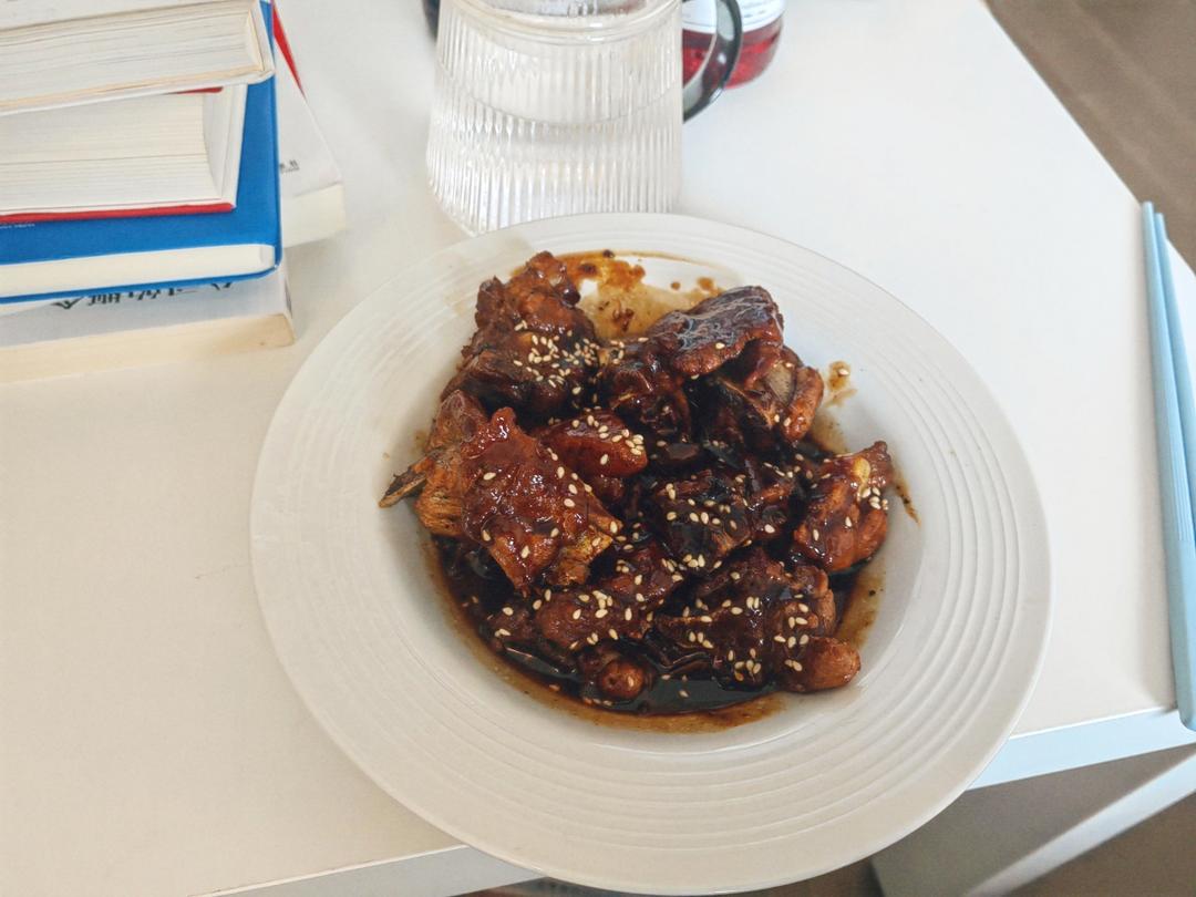 糖醋排骨/糖醋小排（不放油）（12345口诀做出正宗上海本帮）