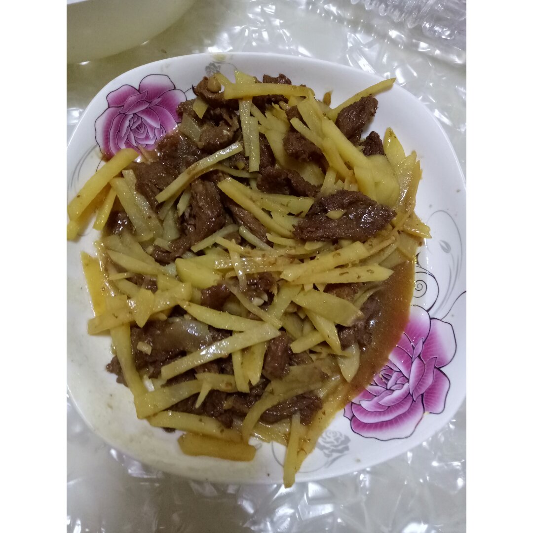土豆炒牛肉