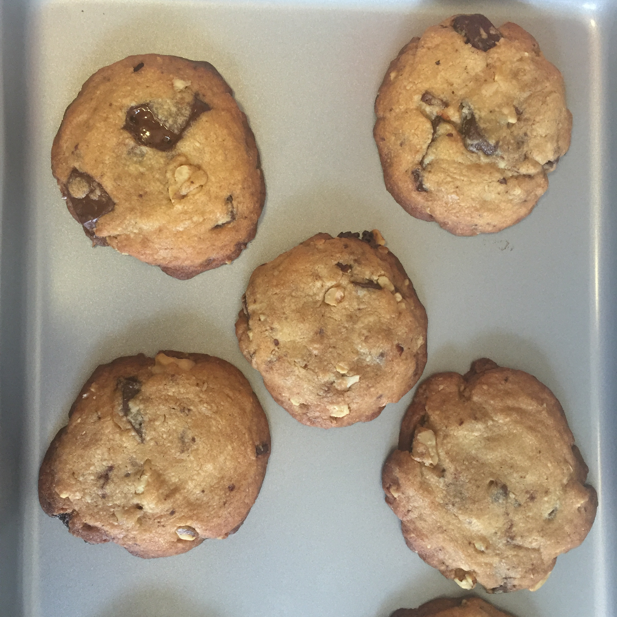 褐色黄油巧克力奇普饼干