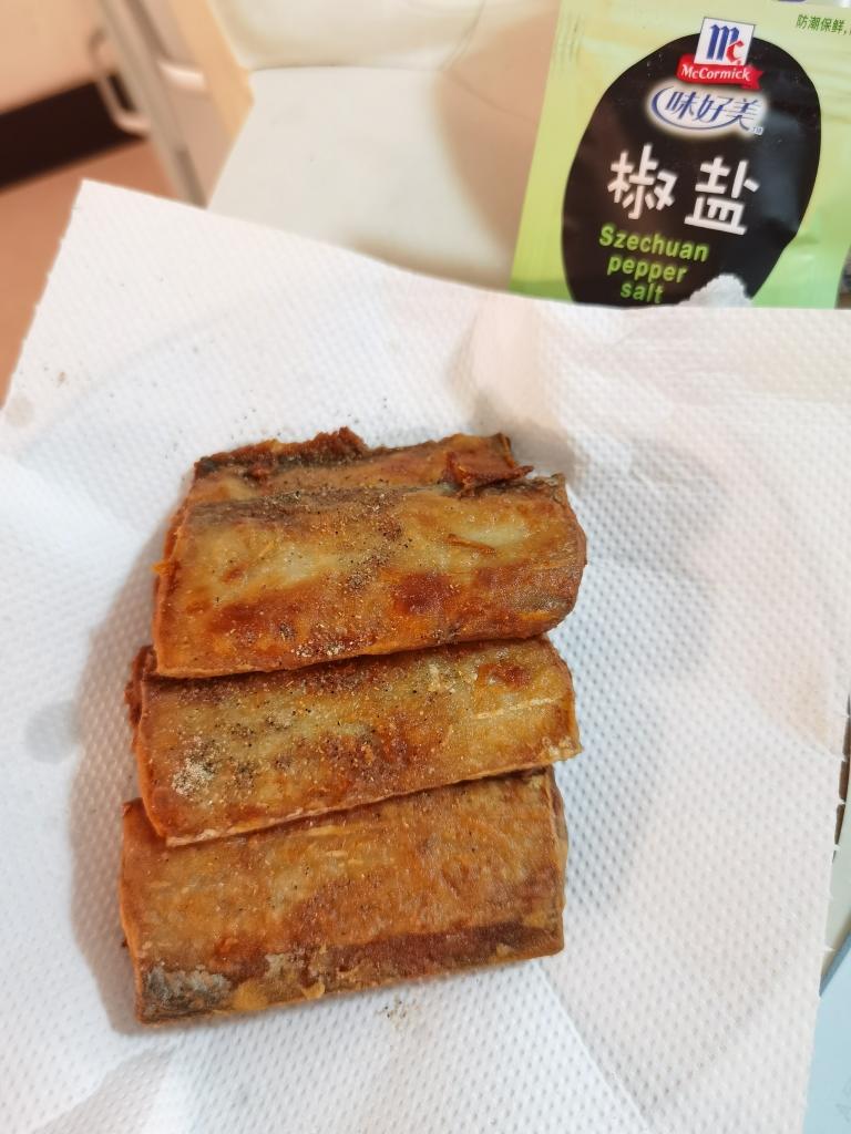 椒盐带鱼的做法