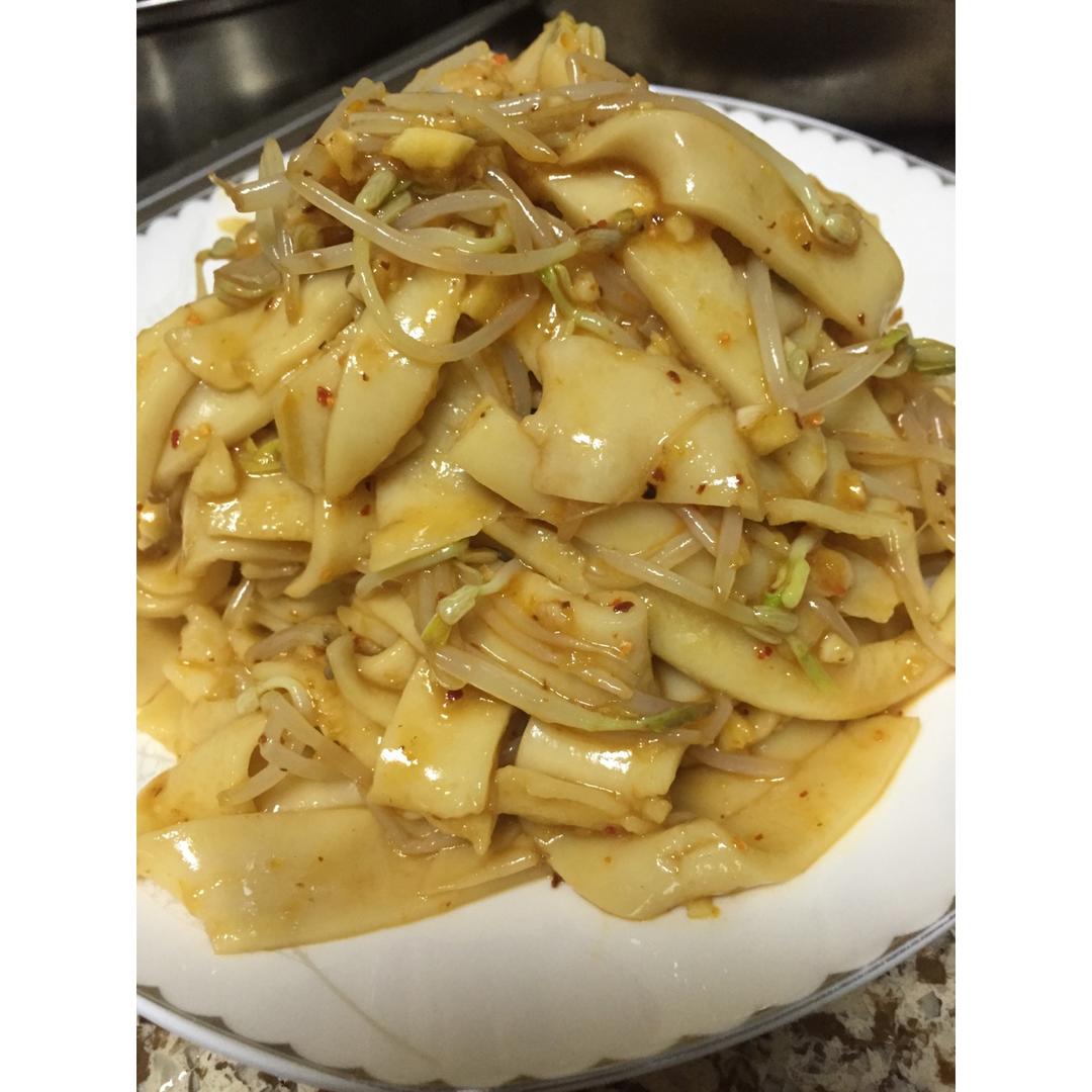 不用水洗的自制凉皮，零失败