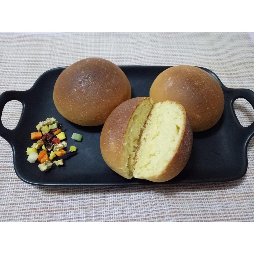 像蛋糕一样的面包——妃娟北海道巨蛋面包（100%中种法）