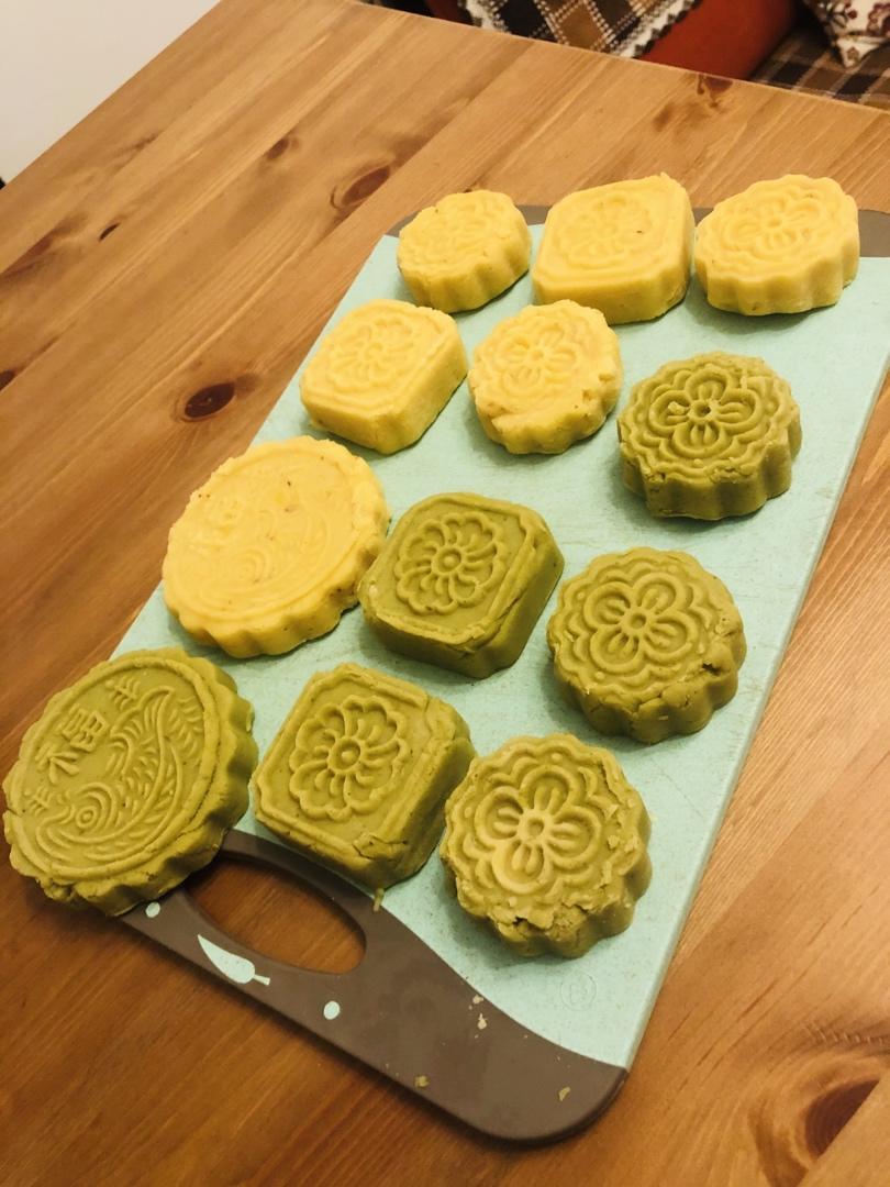 一次成功的免烤绿豆糕，香甜软糯，清凉解暑