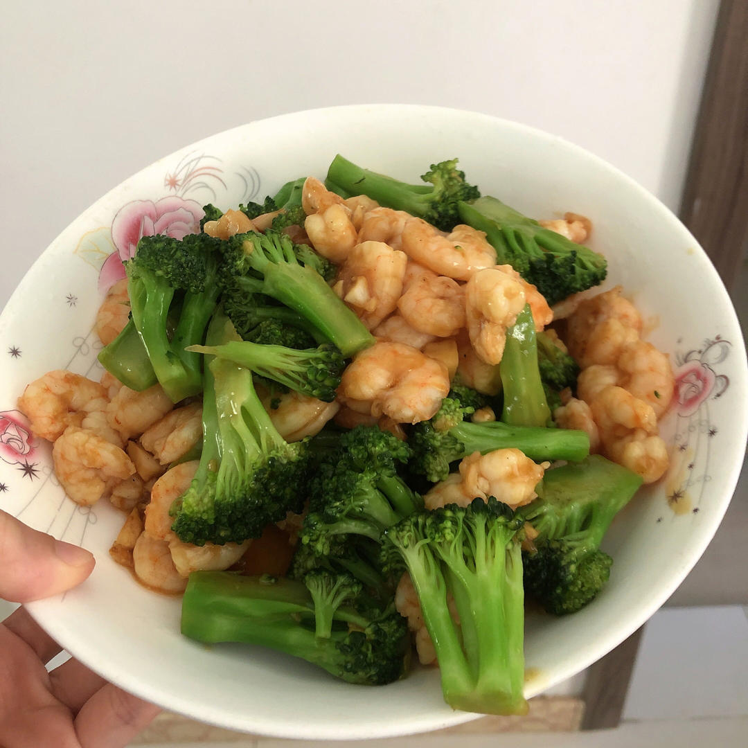西蓝花虾仁