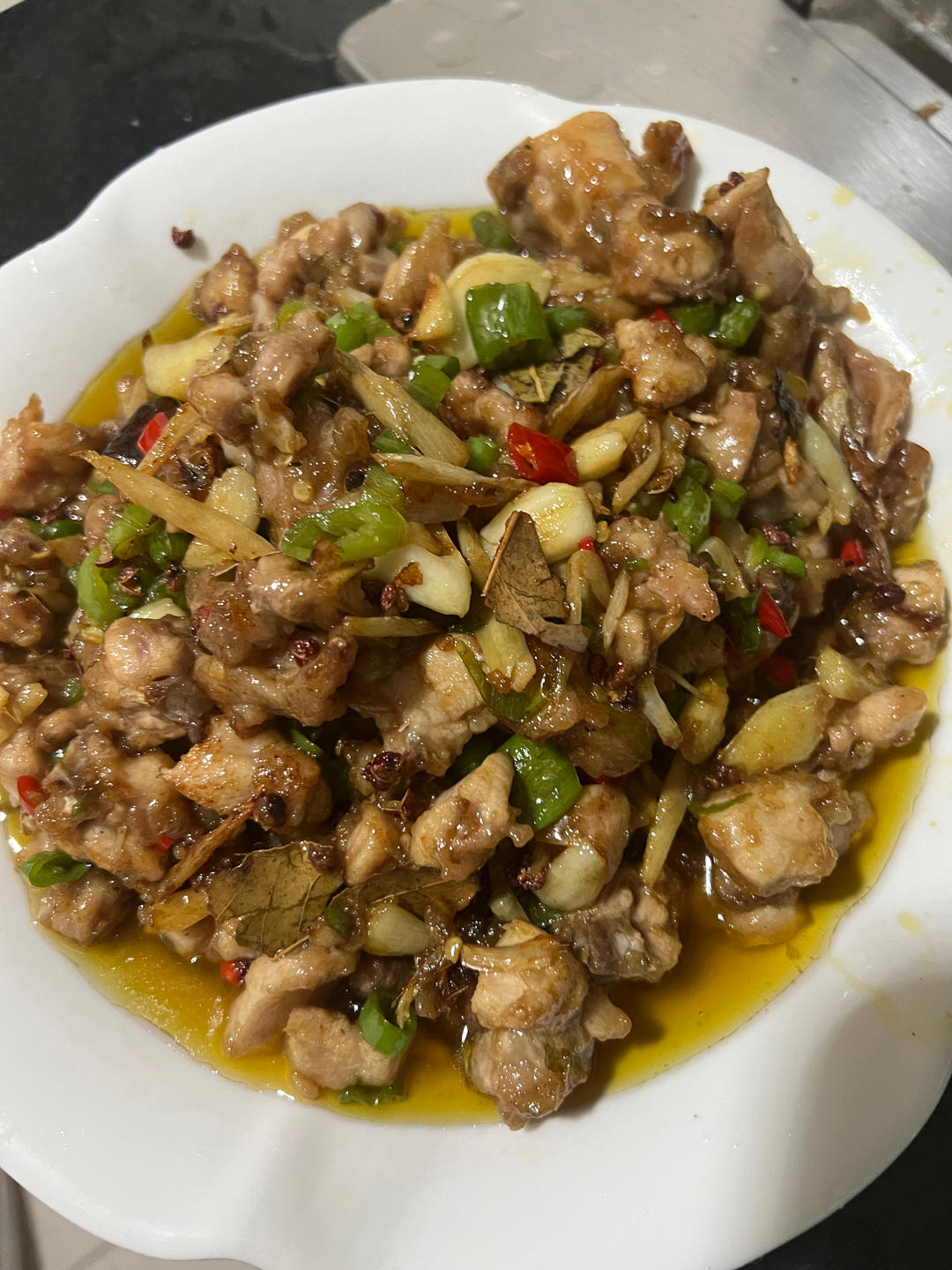 双椒兔丁（重口味江湖菜）