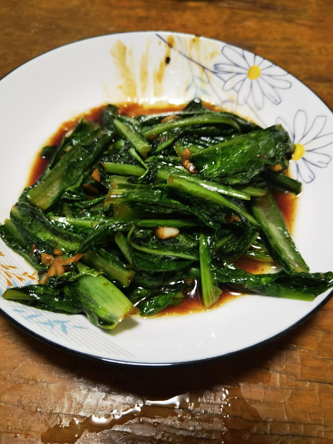 蒜蓉油麦菜（蚝油）