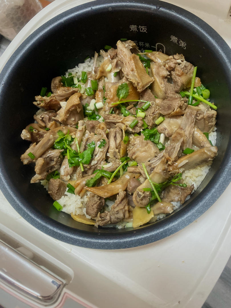 秋冬进补篇～一锅鸽饭