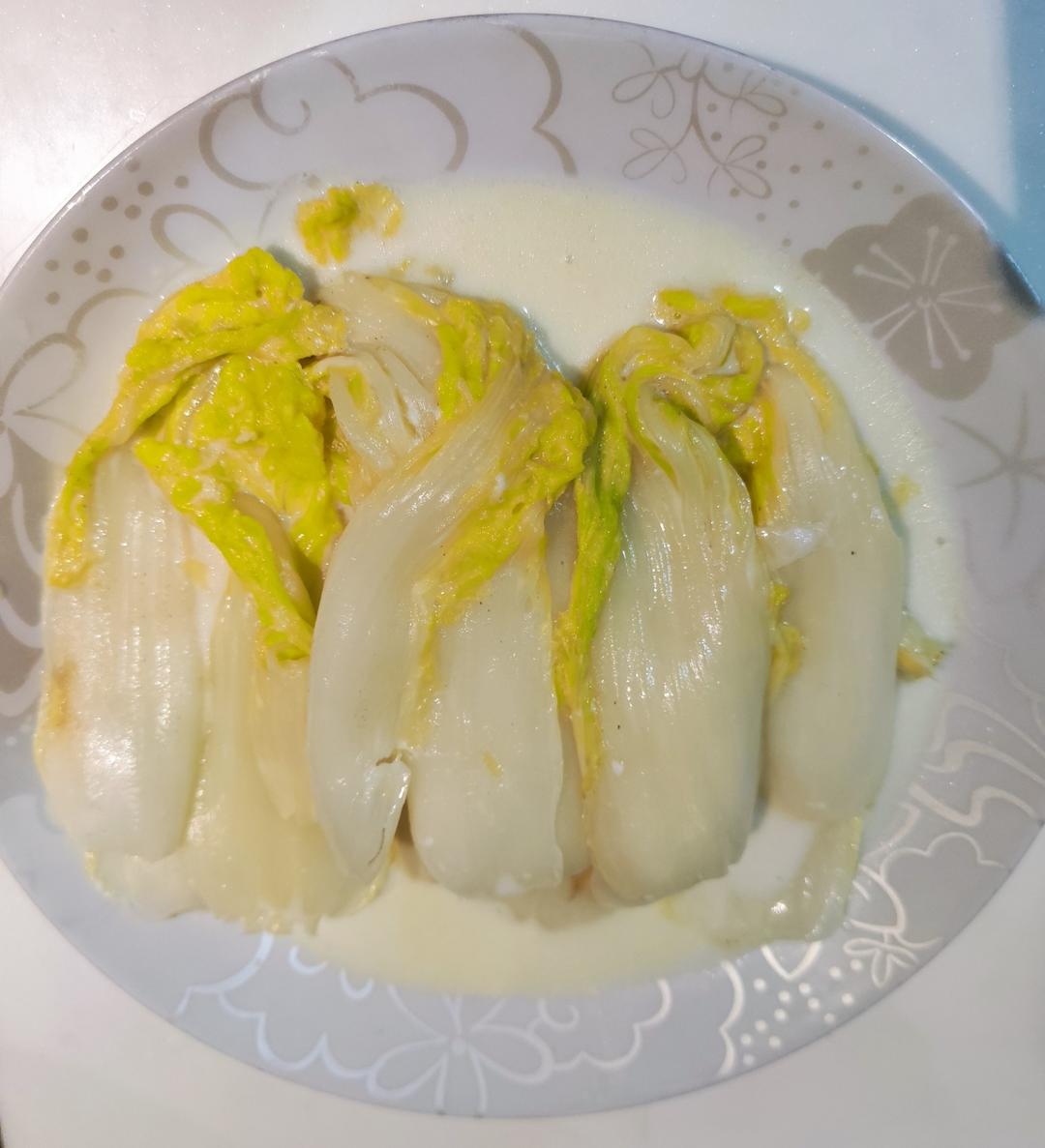 簡易奶油娃娃菜