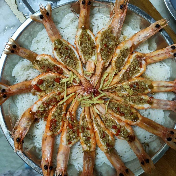 蒜蓉粉丝蒸虾