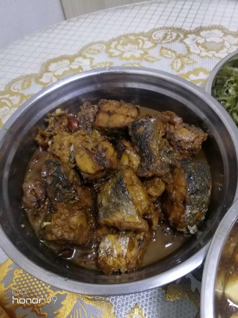 海边的味道--红烧鲅鱼段