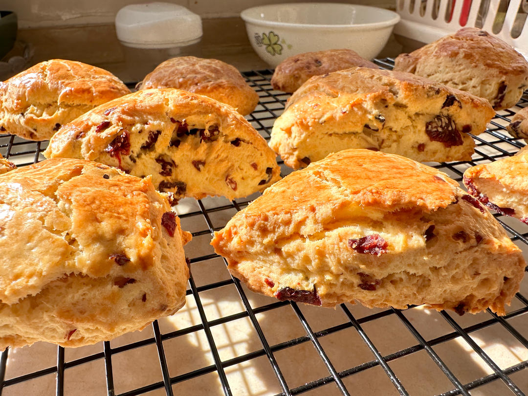 蔓越莓司康太好吃了！