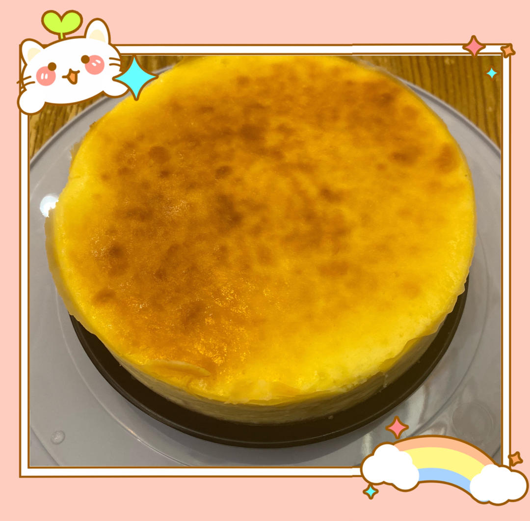6寸重芝士蛋糕（简单操作新手零失败）