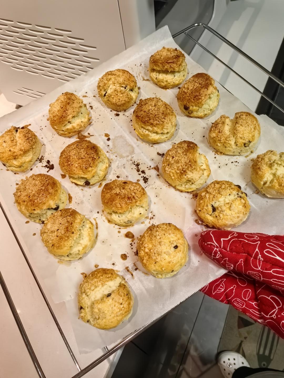 蔓越莓蜜豆司康饼