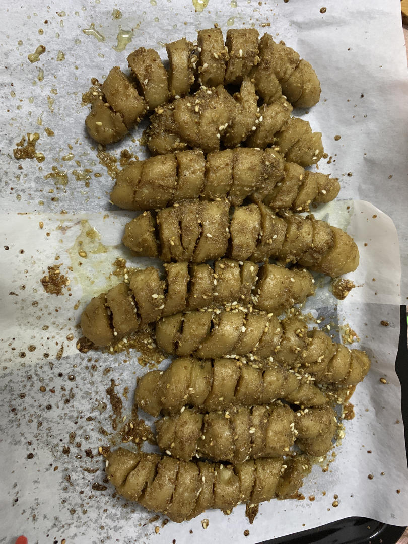 家庭烤箱烤面筋