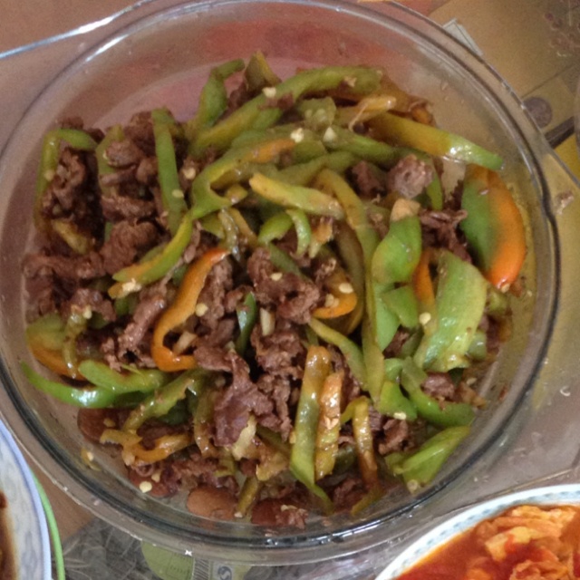 青椒牛肉