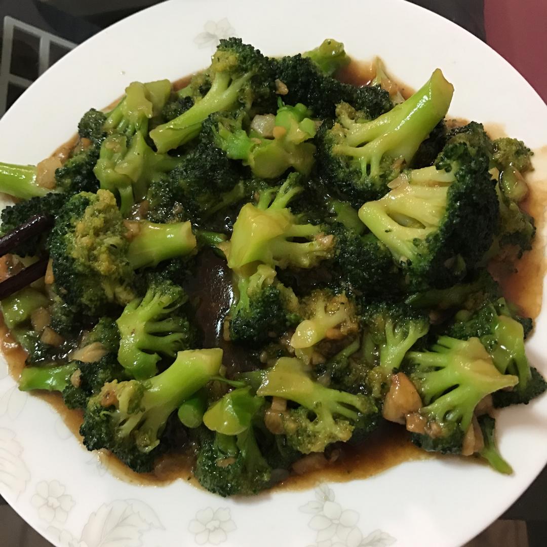 蚝油蒜蓉西兰花
