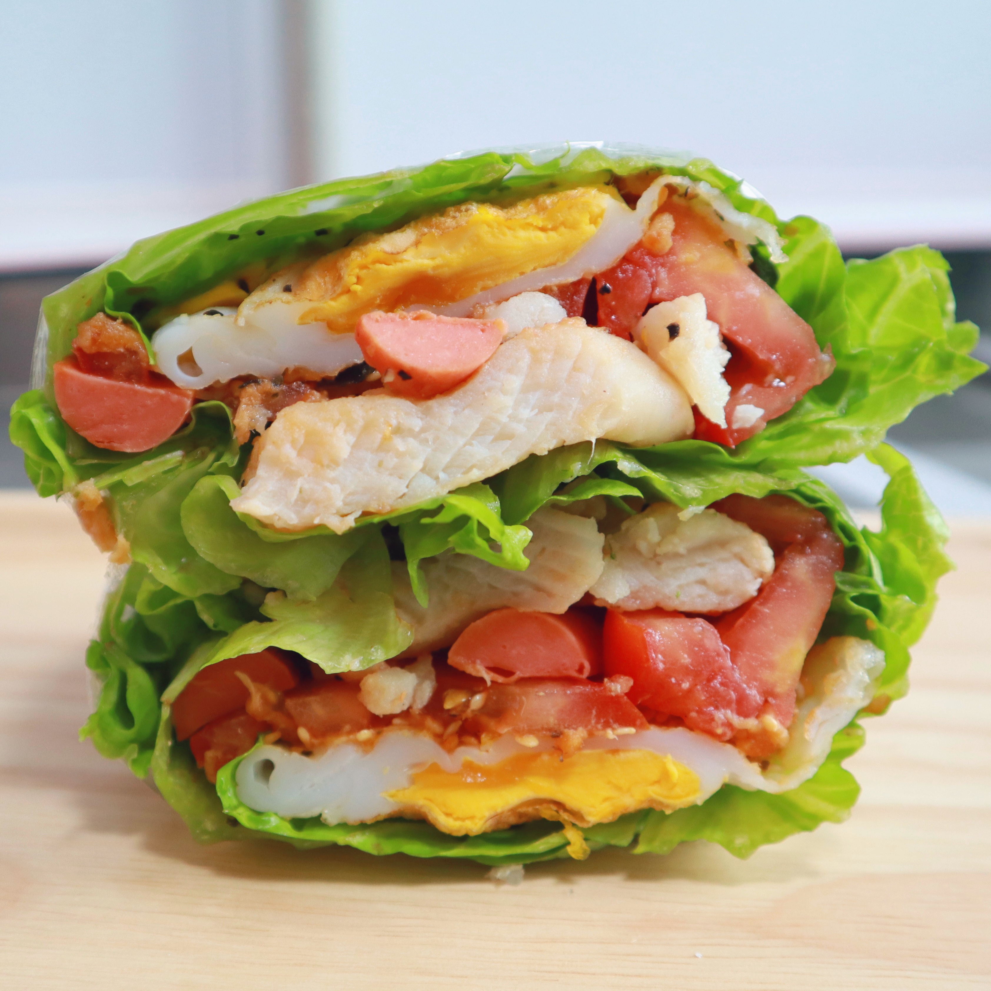 低碳生菜三明治🥪的做法