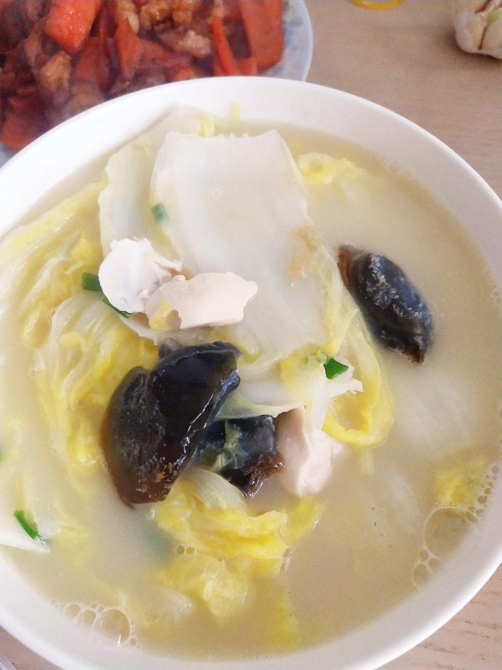 鲜掉眉毛的上汤娃娃菜