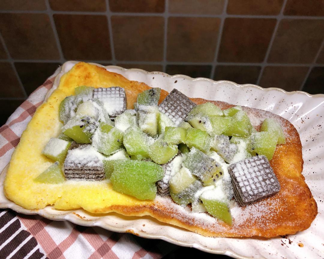 奇异果松饼（20分钟快手）的做法