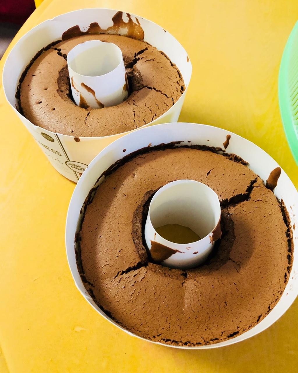 不消泡的巧克力戚风