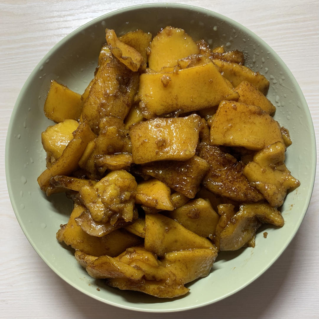 红糖黄元米果