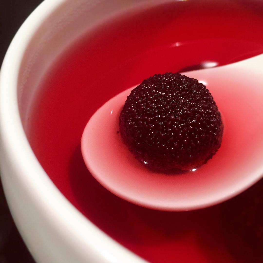 vikey24做的冰镇杨梅汤