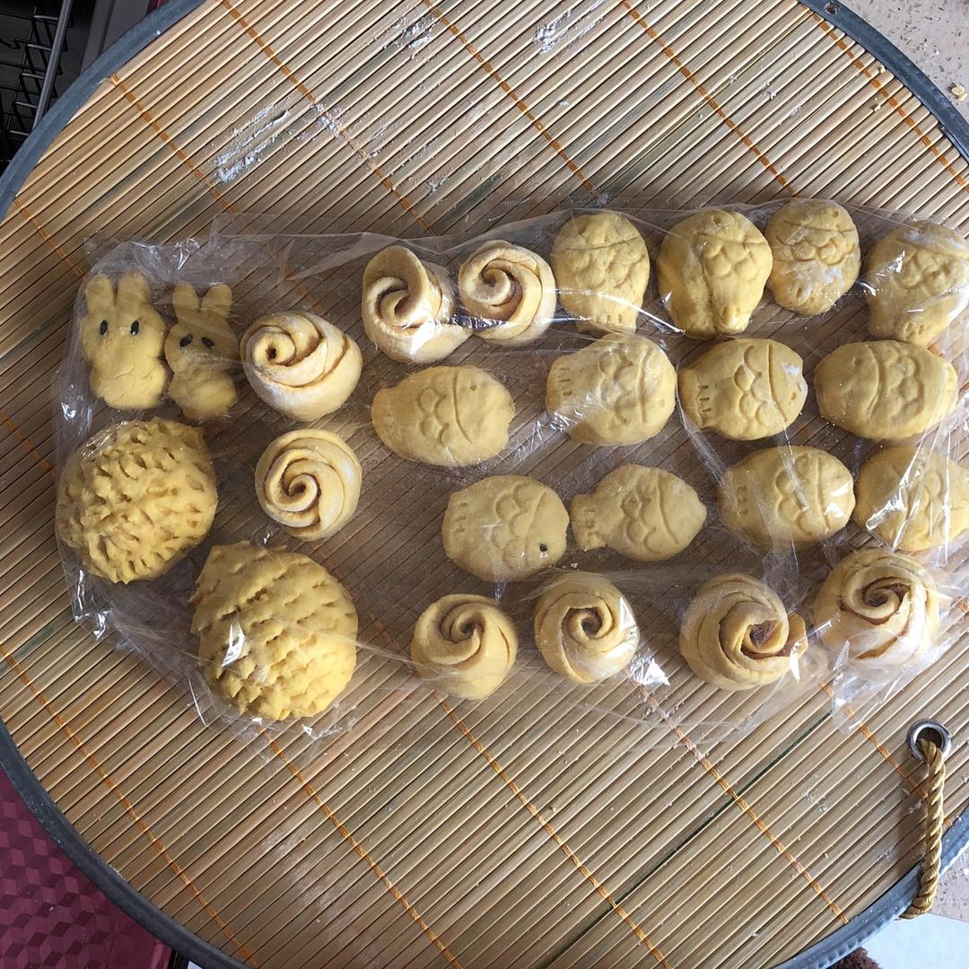 南瓜刺猬馒头