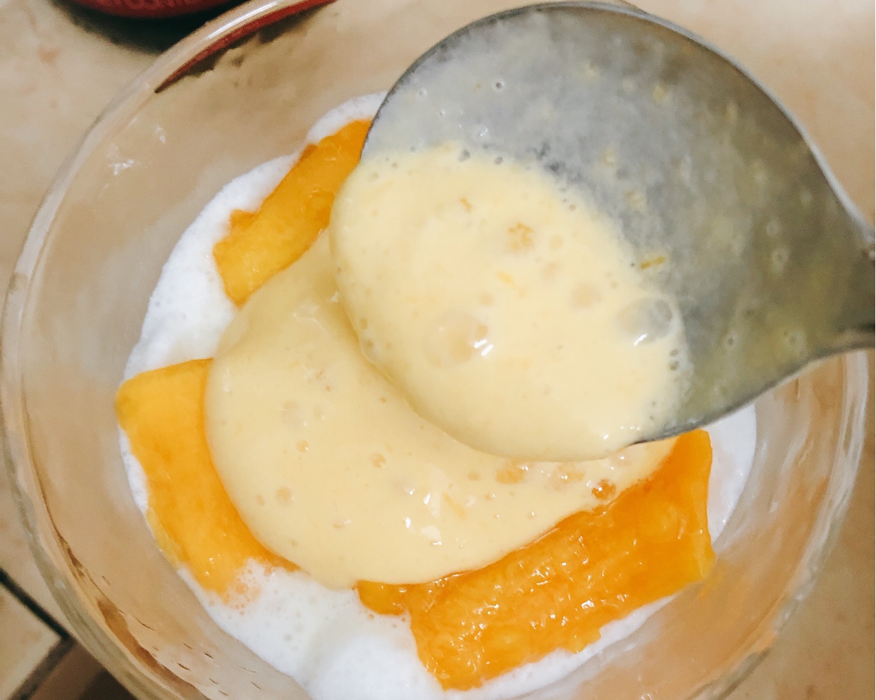 「芒果爷爷」椰奶芒果冰的做法 步骤5