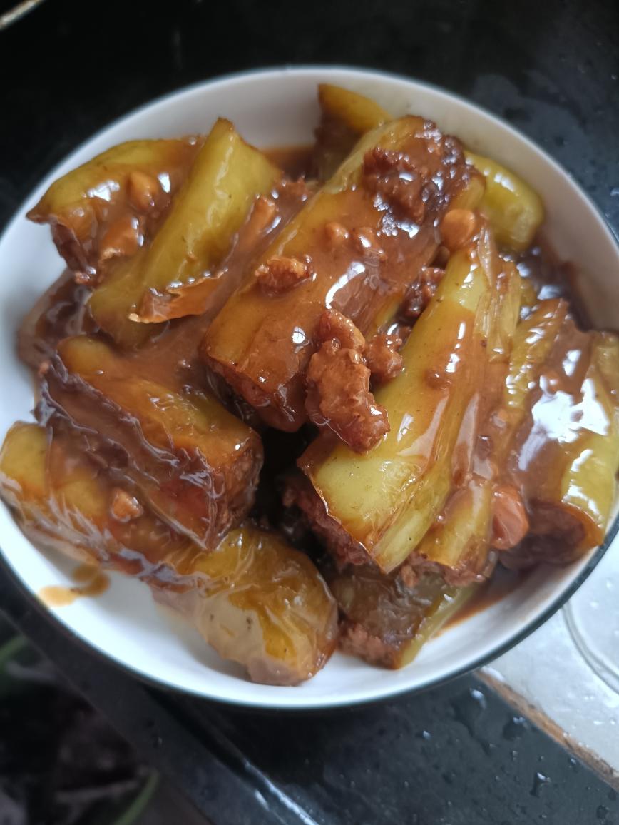 家庭版辣椒酿肉的做法