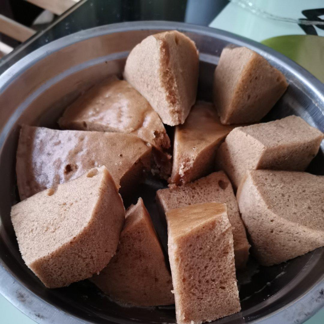 魏又宁做的粤茶楼经典,木薯粉马拉糕(红糖 代糖)