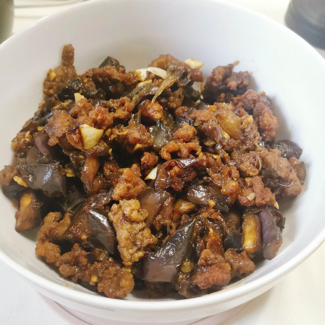 【健康三餐】蒜香肉末炒茄子