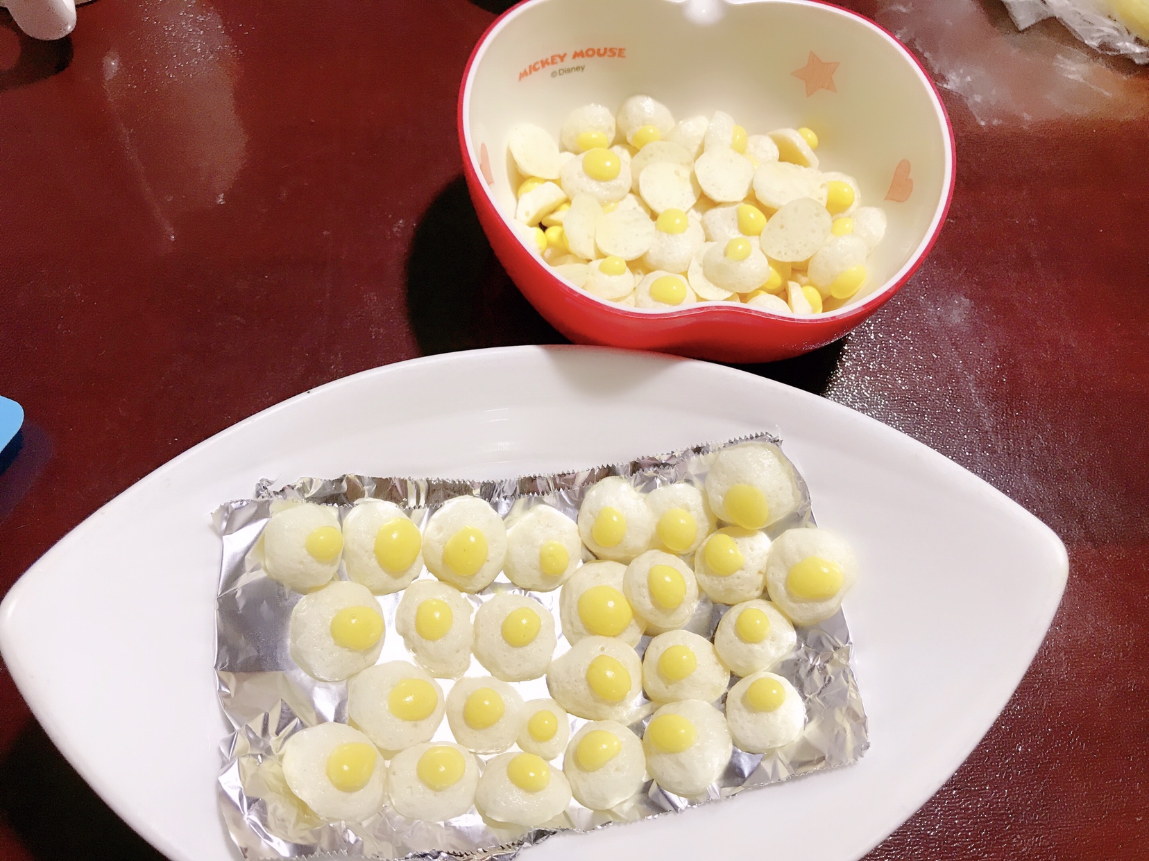 新手溶豆宝宝荷包鸡蛋溶豆荷包蛋溶豆的做法
